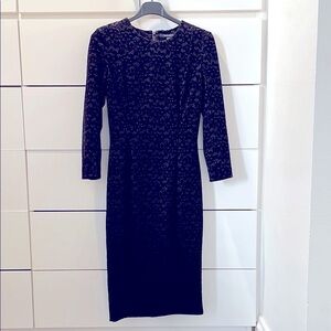 French Connection Elegant Black Cocktail Dress